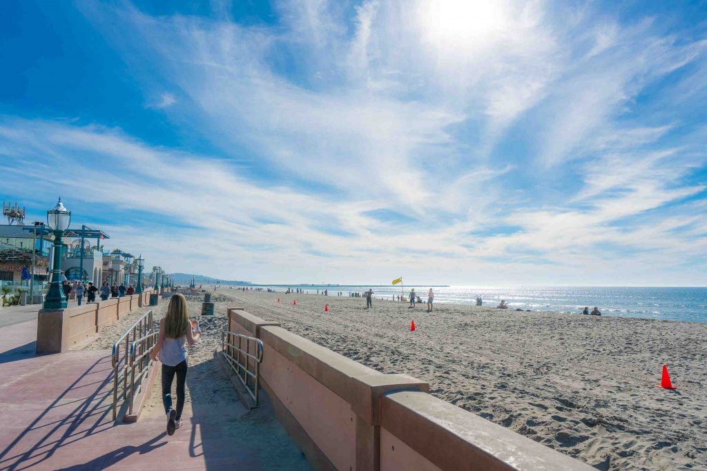 Can you swim at Pacific Beach?