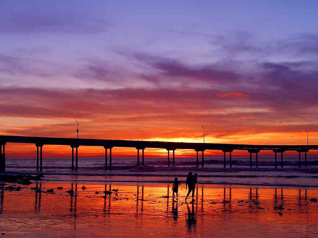 Does Ocean Beach have a boardwalk?