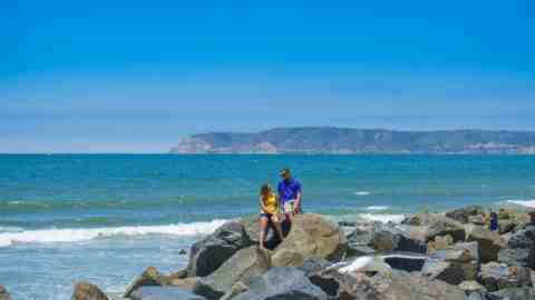 What is the cleanest beach in California?